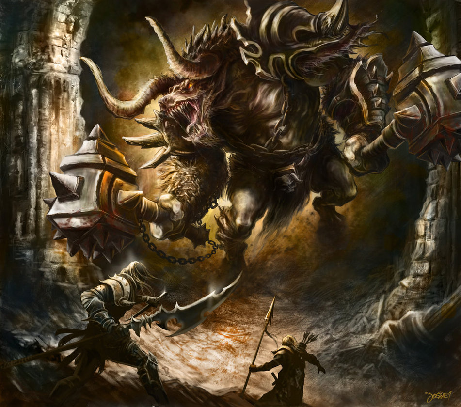 Mityczny Pół Człowiek Pół Koń minotaur pół człowiek – pół byk | Mityczne Potwory, chińskie demony